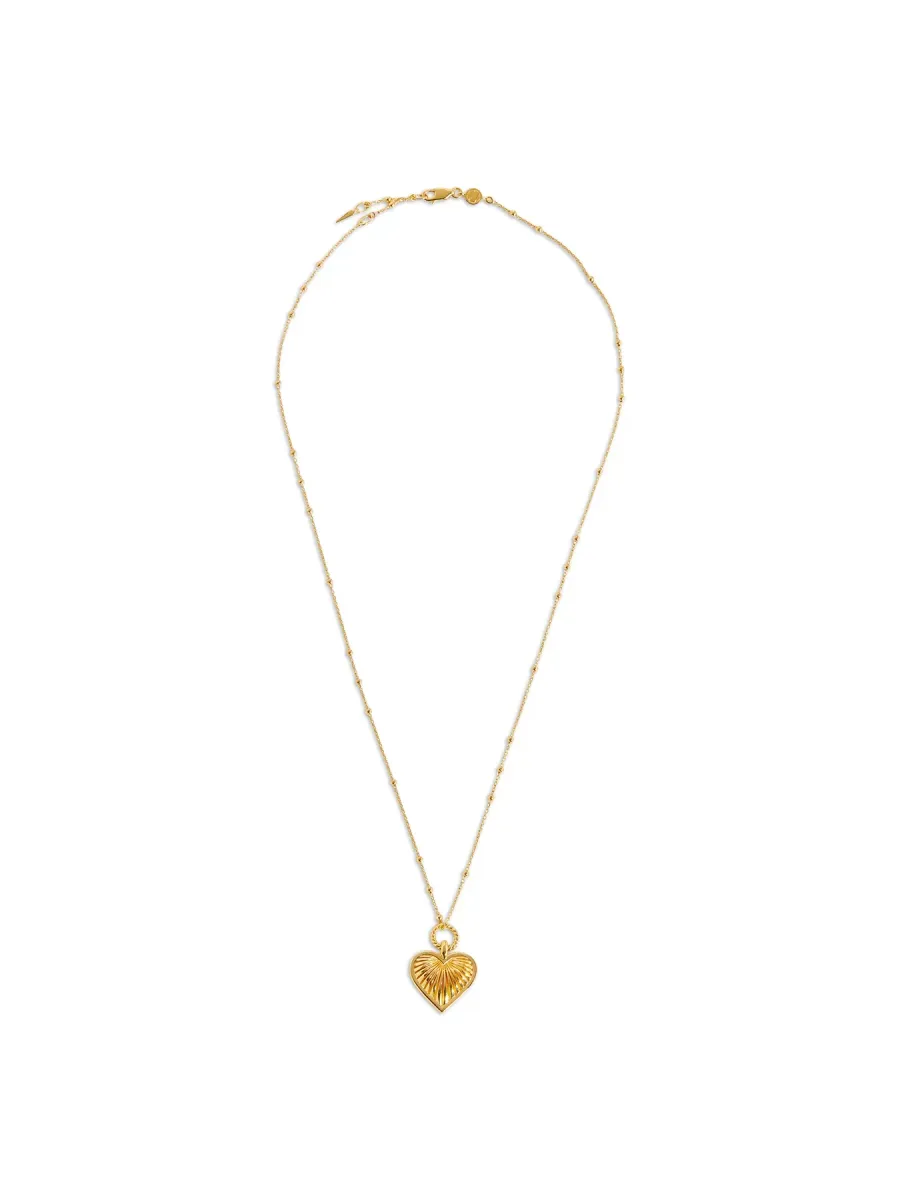 Ridge Heart Necklace