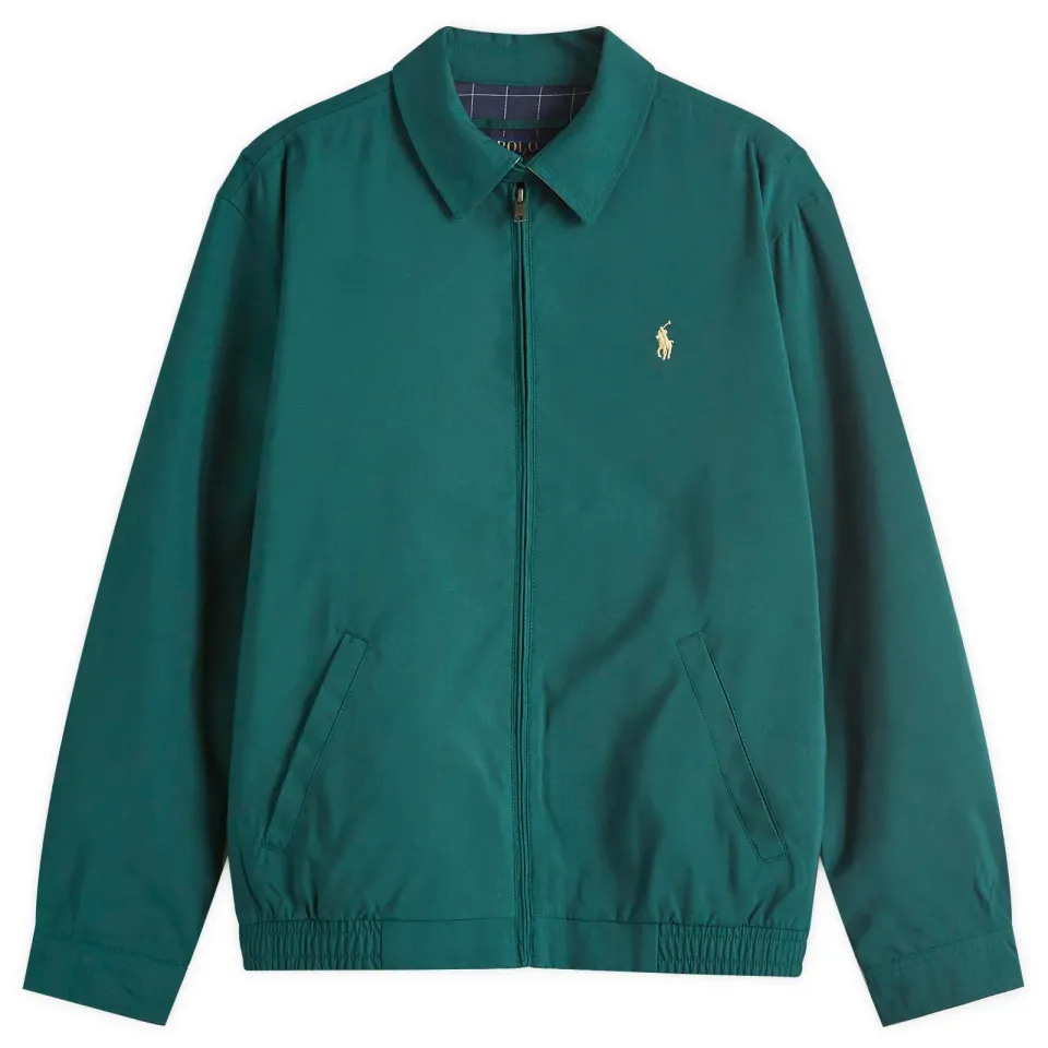 Lined Windbreaker Harrington Jacket
