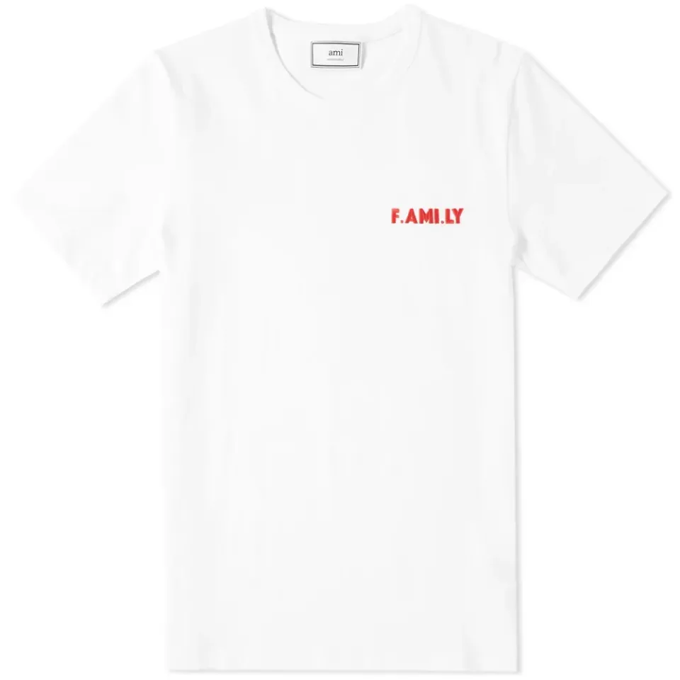 AMI F.AMI.LY Embroidered Tee