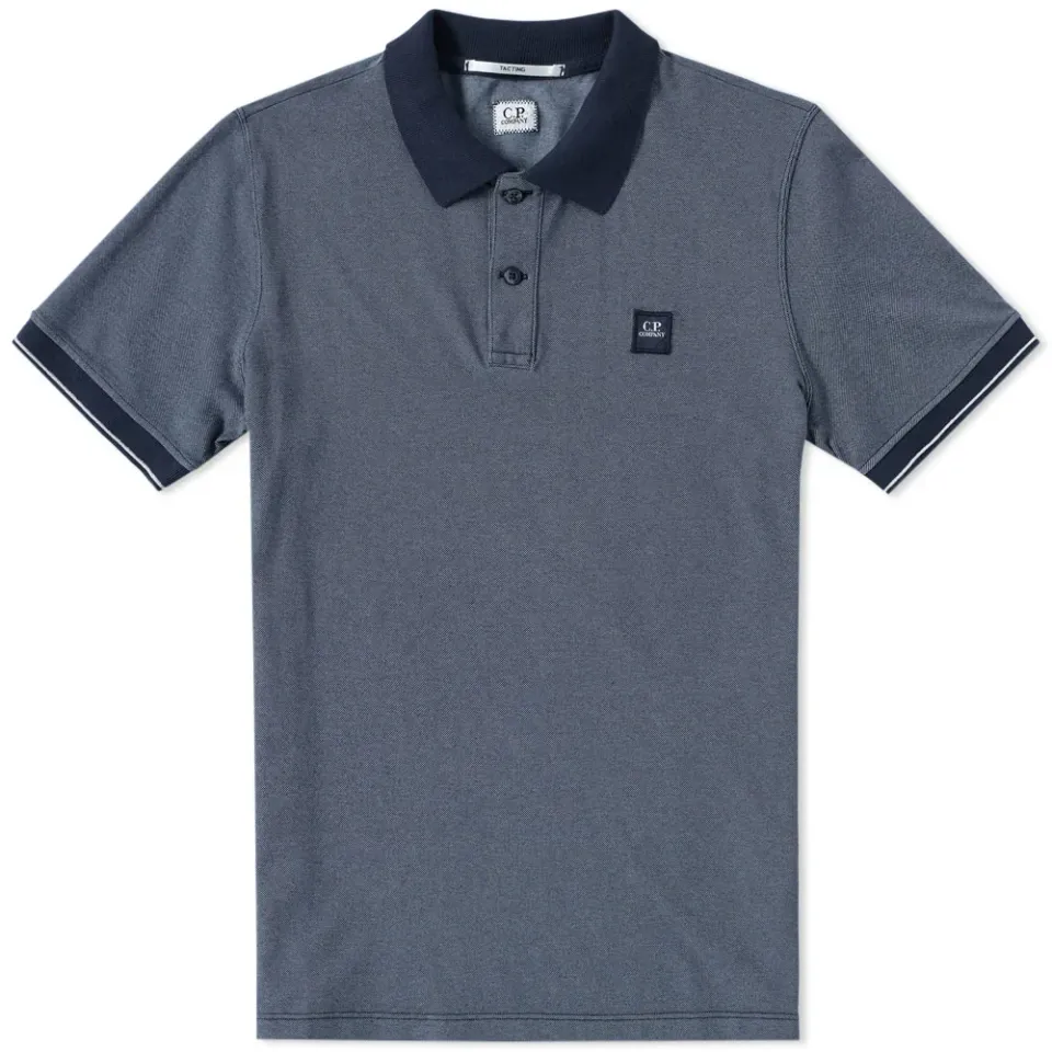 Garment Dyed Tipped Pique Polo