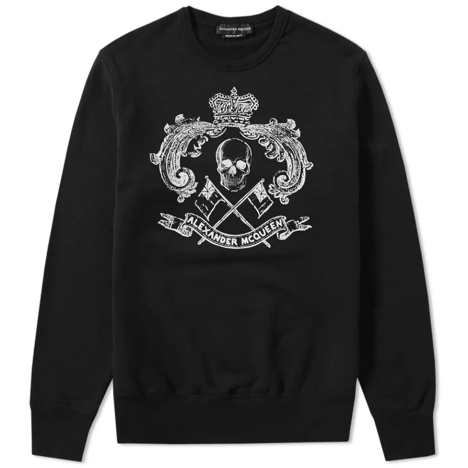 Skull Logo Crew Sweat