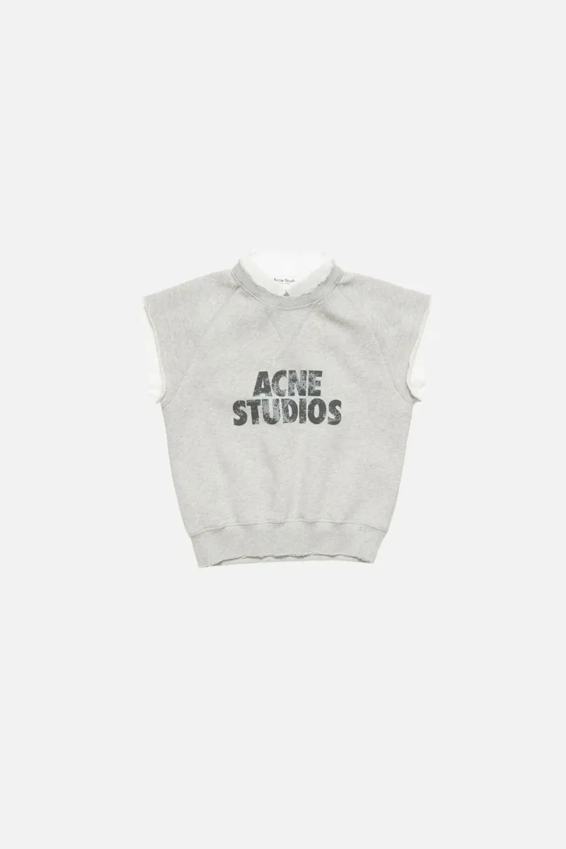 Layered fleece vest
