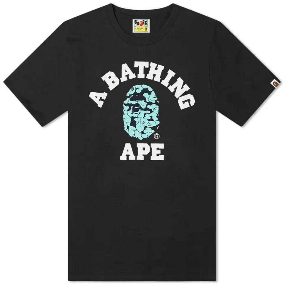 Text Code Camo College T-Shirt