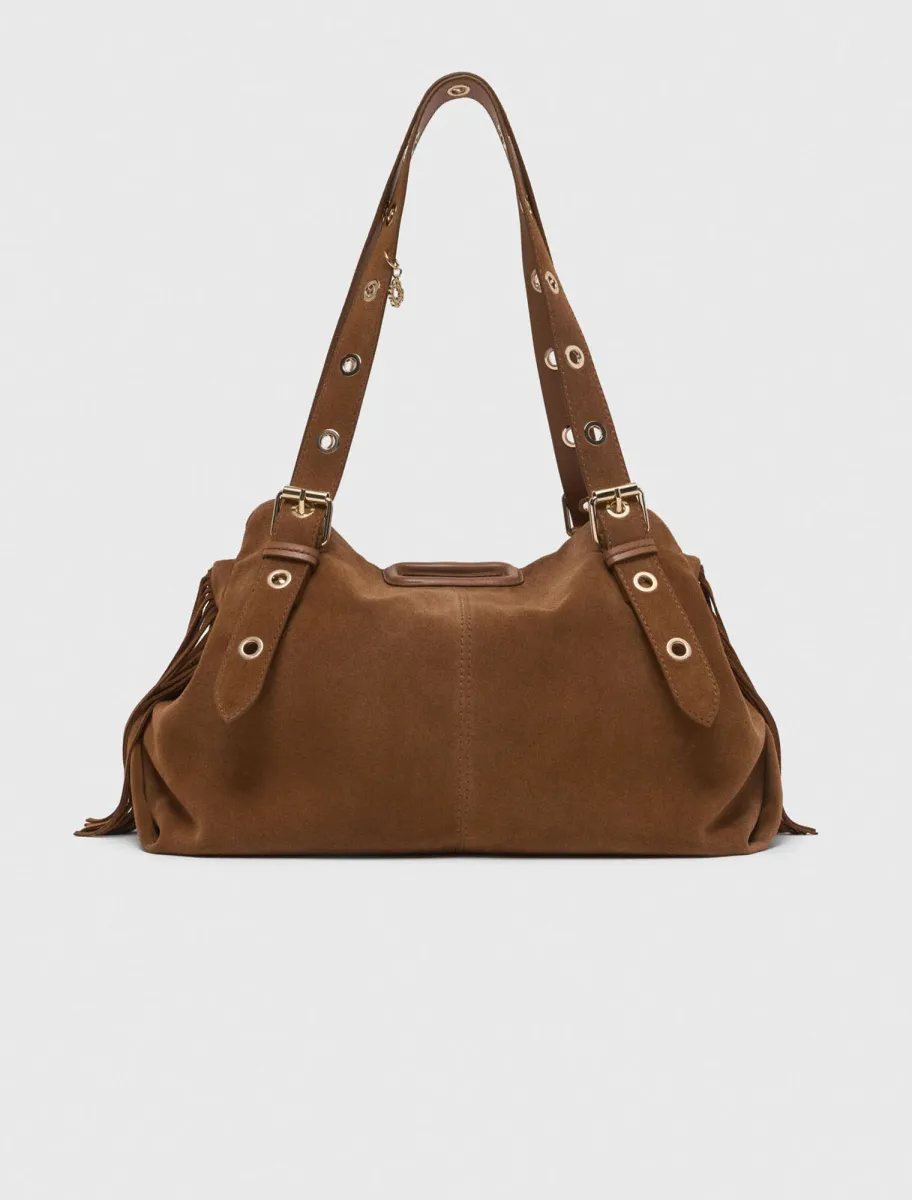 Suede Miss M XL bag