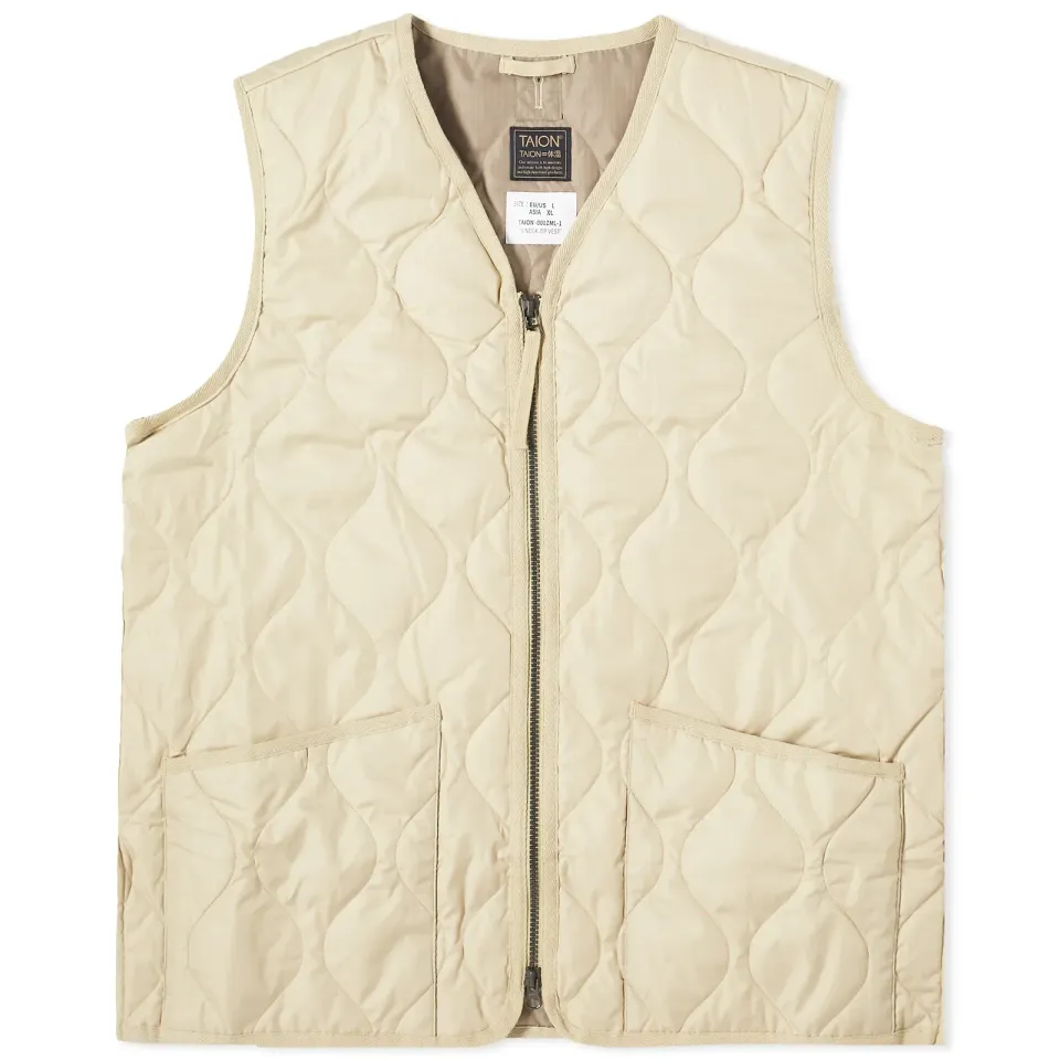 Military Zip Down Vest