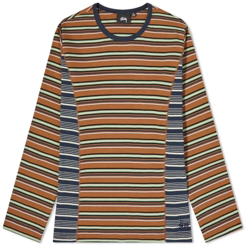 Long Sleeve Mixed Stripe T-Shirt