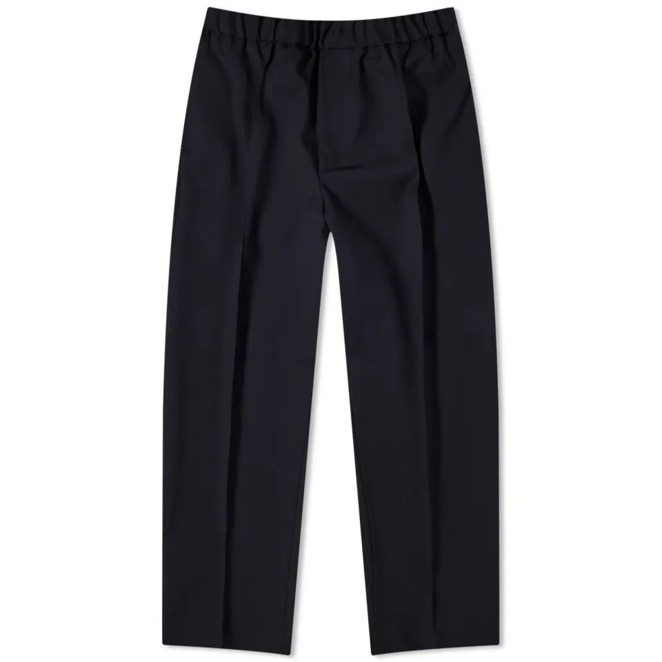 Elasticated Wool Trousers