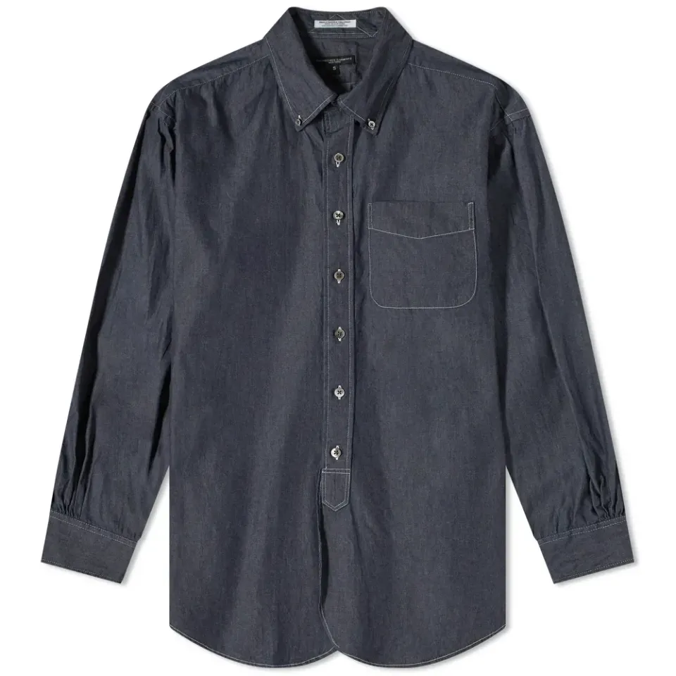 Chambray Button Down 19th Century Shirt