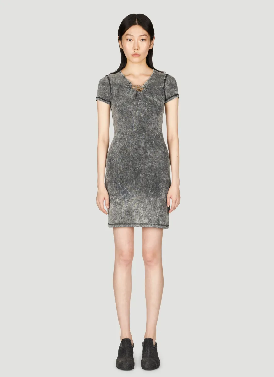 D-Crespe Mini Dress