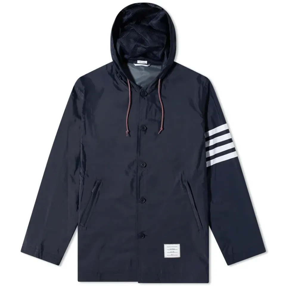 Swim Tech Engineered Stripe Anorak