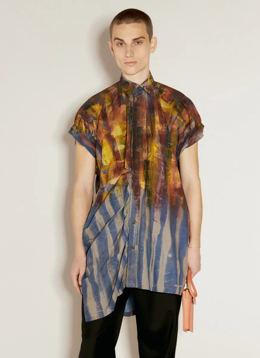 Sleeveless Gib Shirt