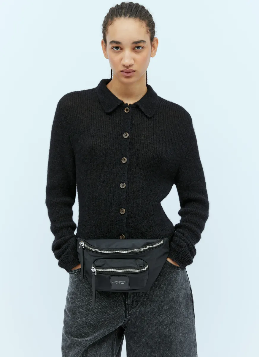 Biker Nylon Belt Bag