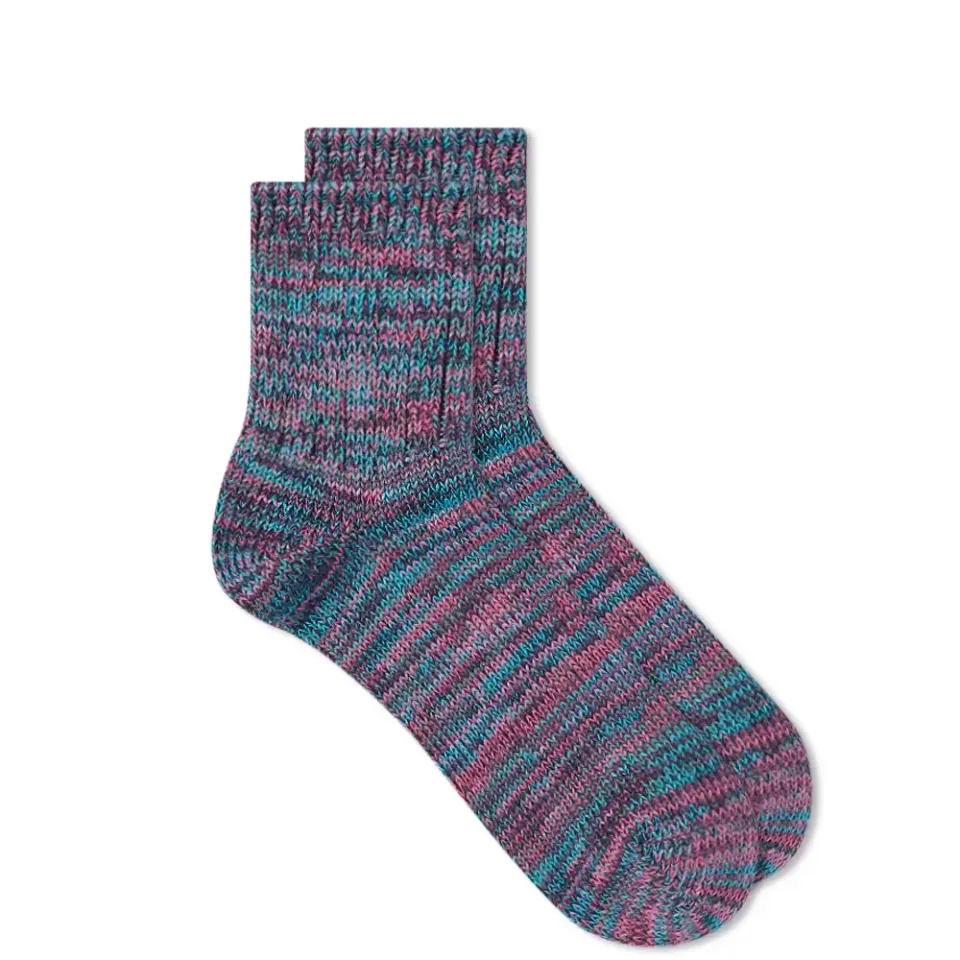 5 Color Mix Quarter Sock