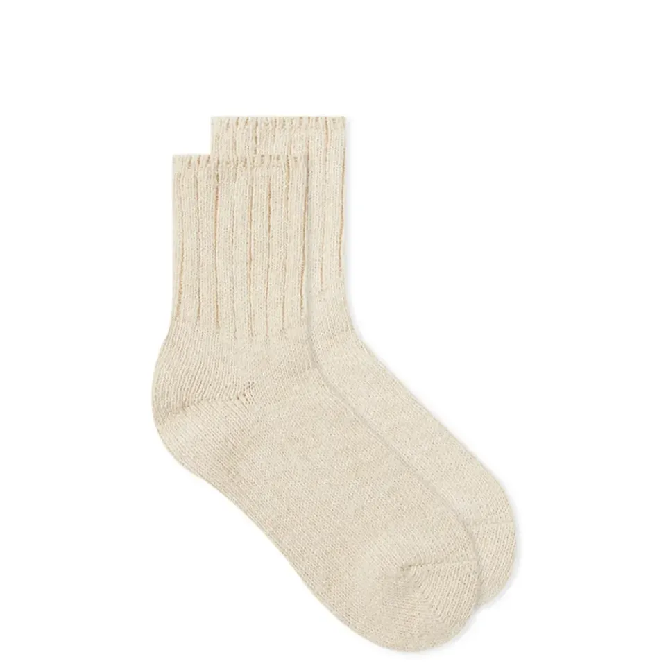 Low Gauge Slub Ankle Socks