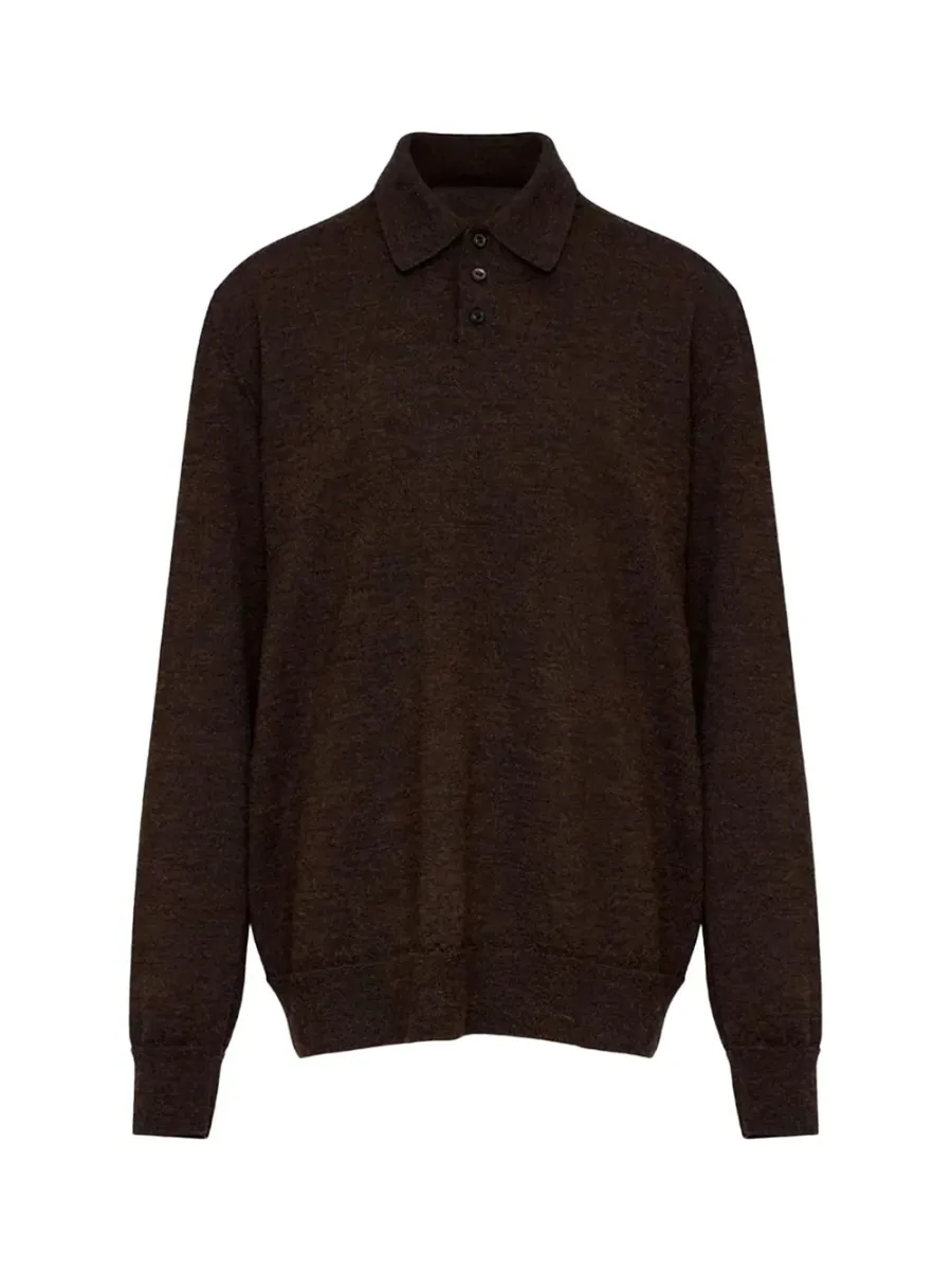 polo shirt Brown