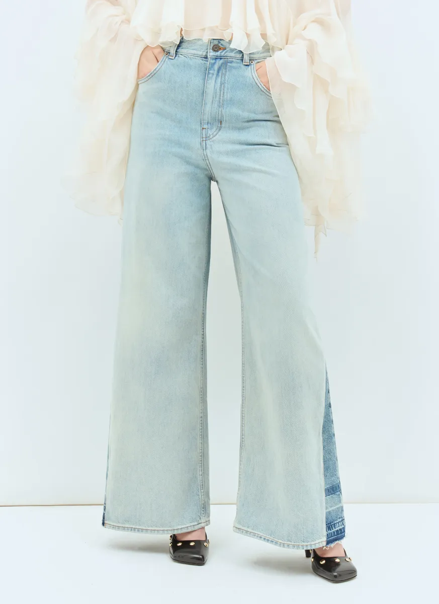 Wide-Leg Jeans