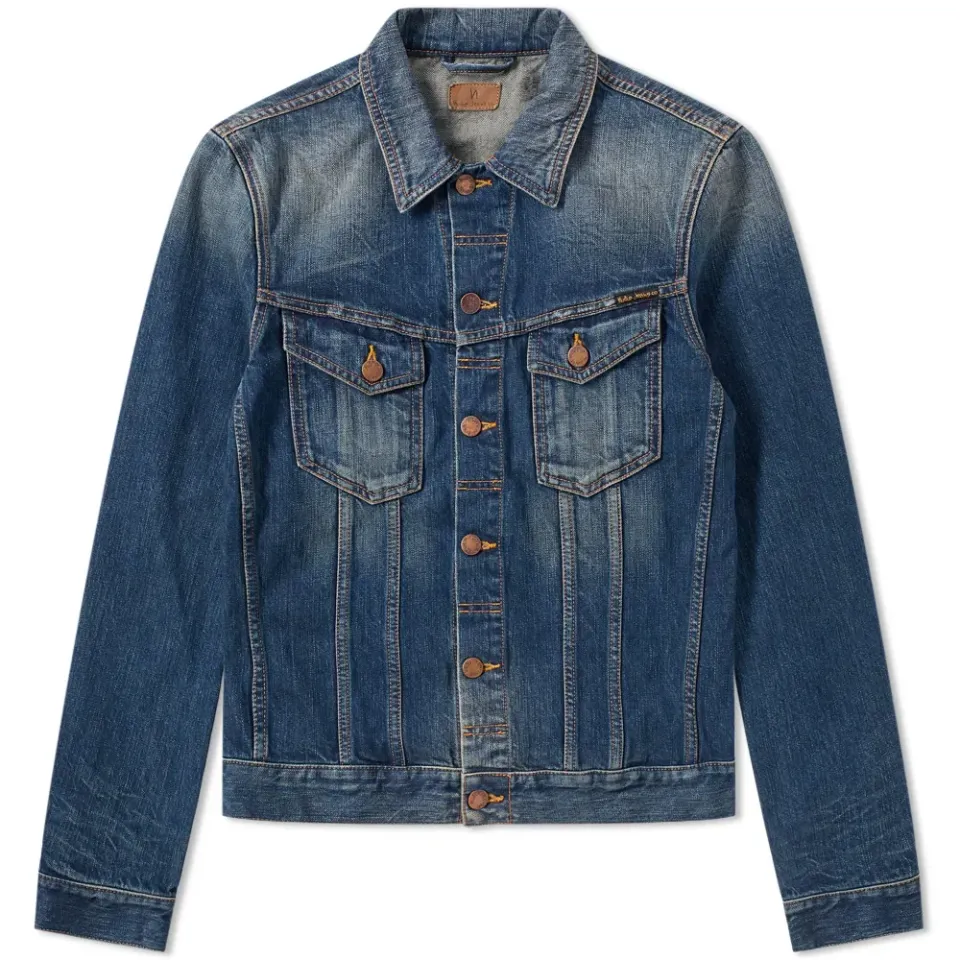 Nudie Billy Dark Authentic Denim Jacket