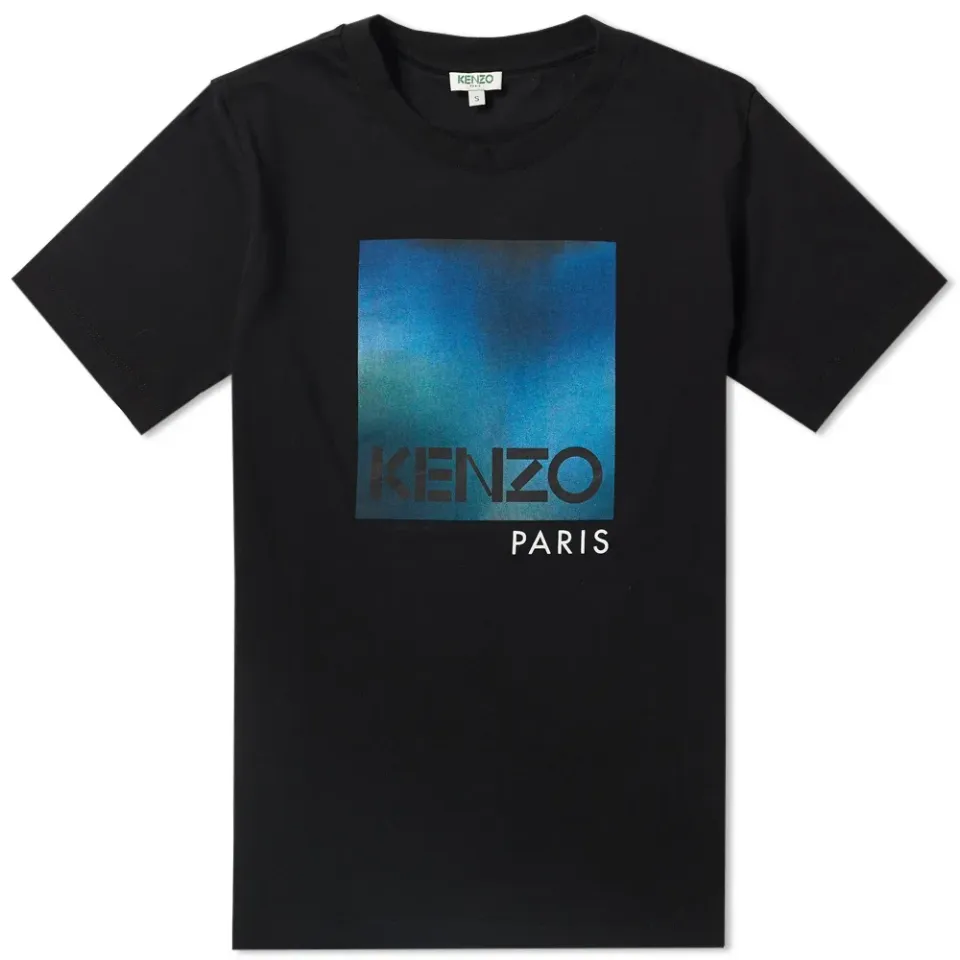 Degraded Logo Print Tee