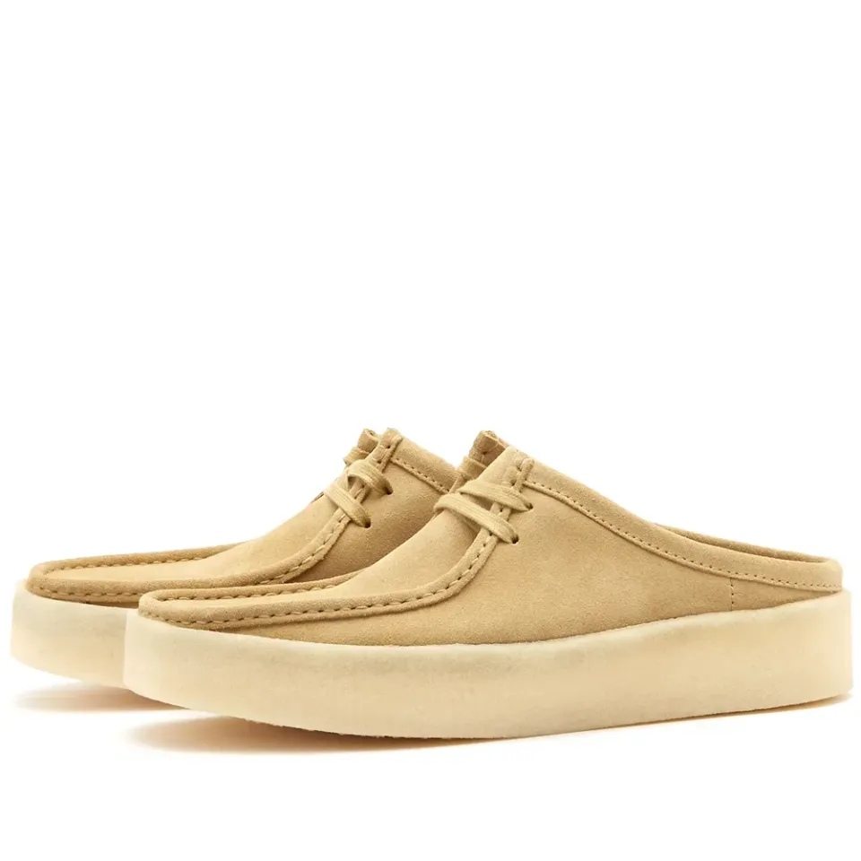Clarks Lined Wallabee Cup Mule
