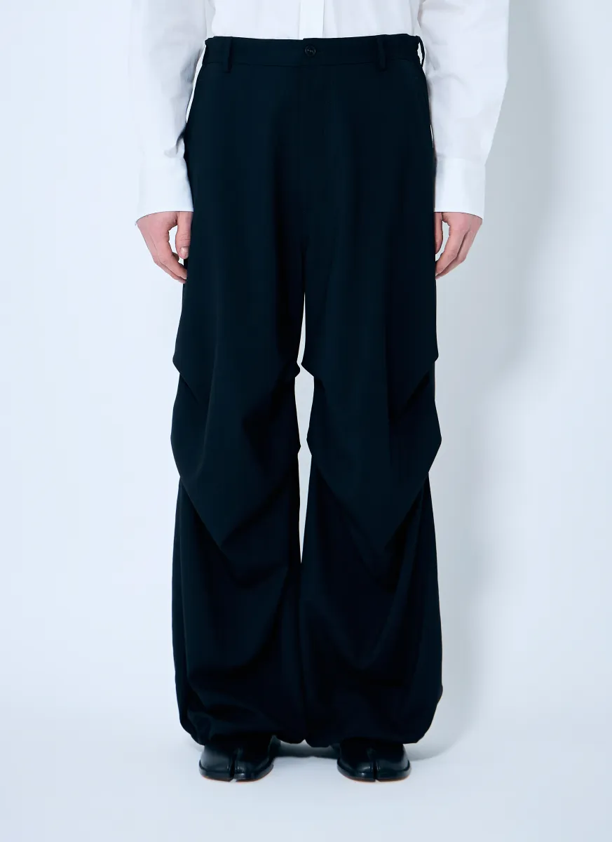 Tapered Wool Pants