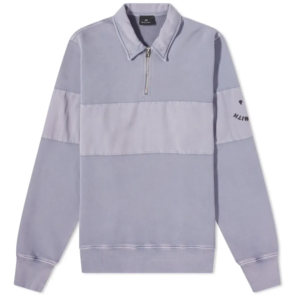 Happy Quarter Zip Sweat