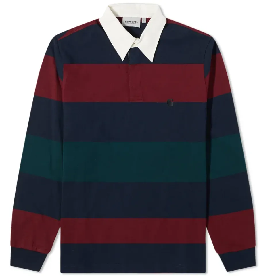 Hansen Stripe Rugby Polo
