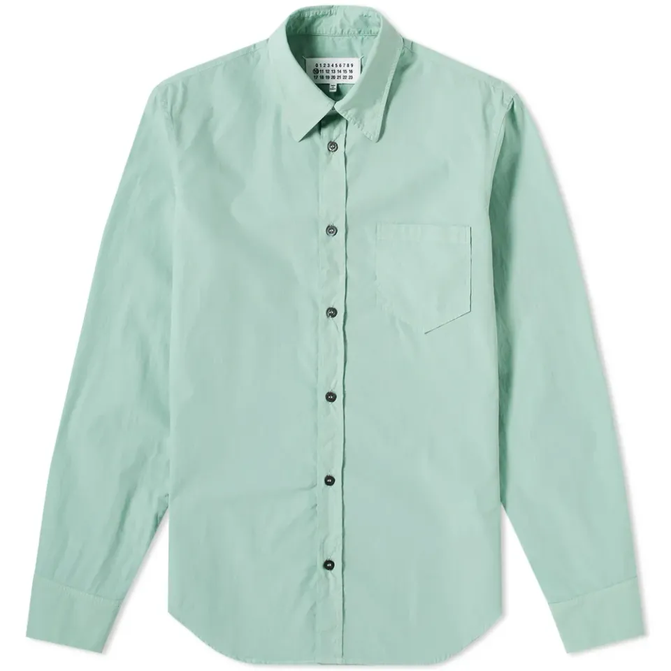 10 Slim Fit Garment Dyed Shirt