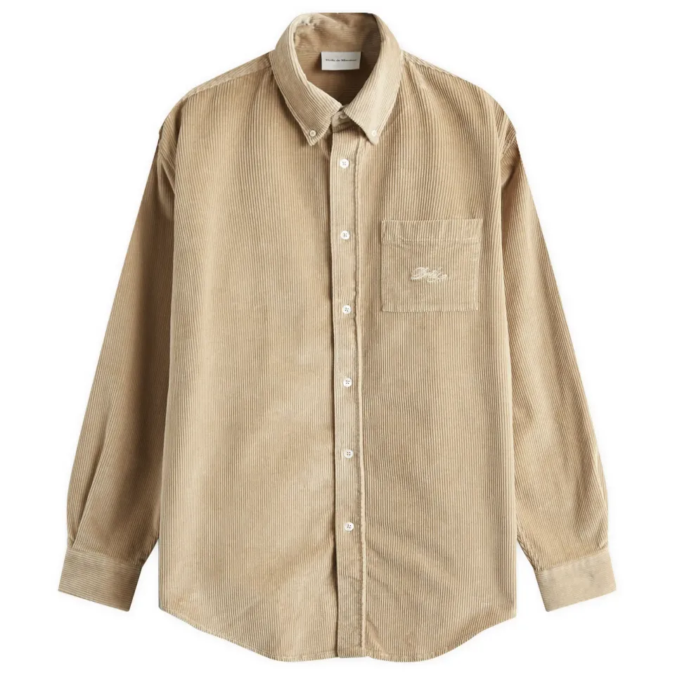 Logo Corduroy Shirt