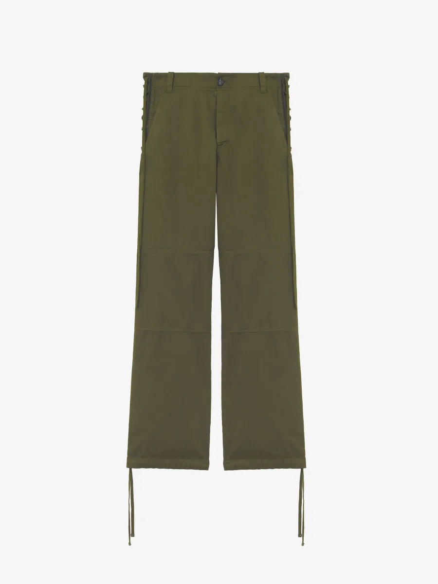 Lace-Up Trousers