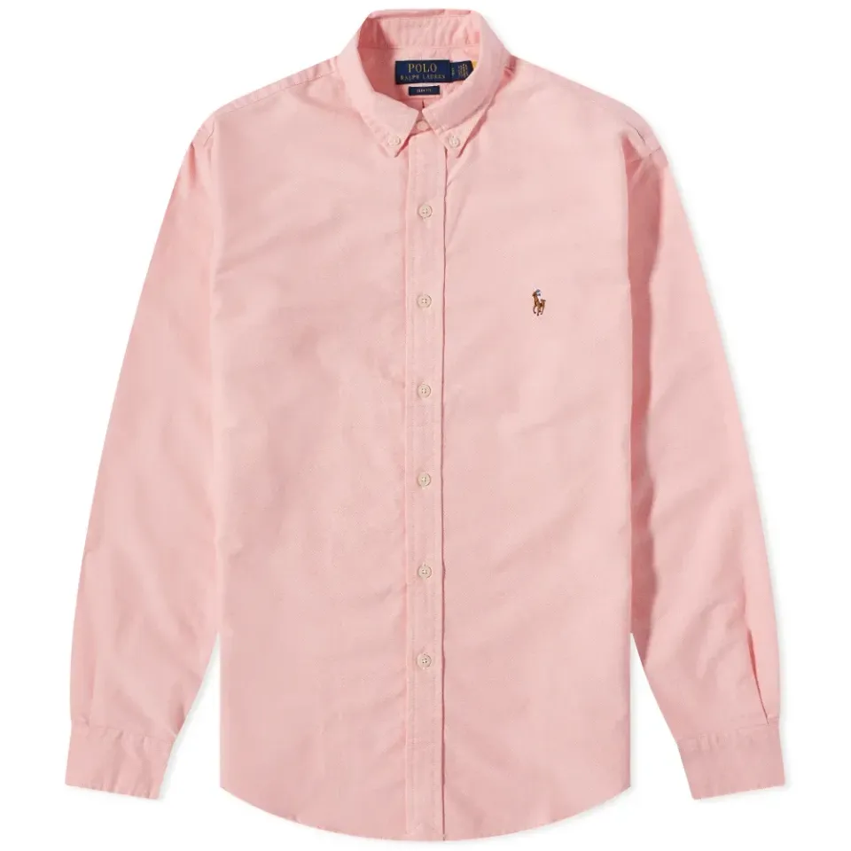 Slim Fit Button Down Oxford Shirt