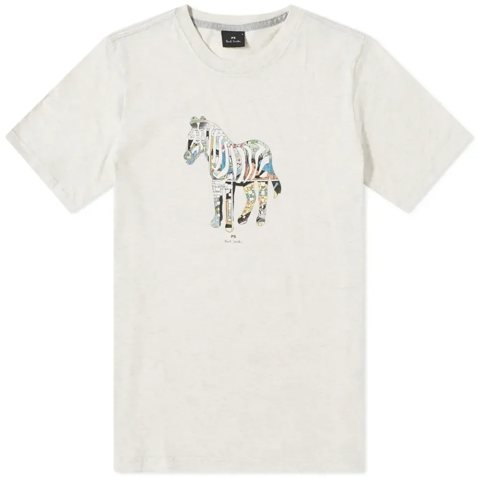 Multicoloured Zebra Tee
