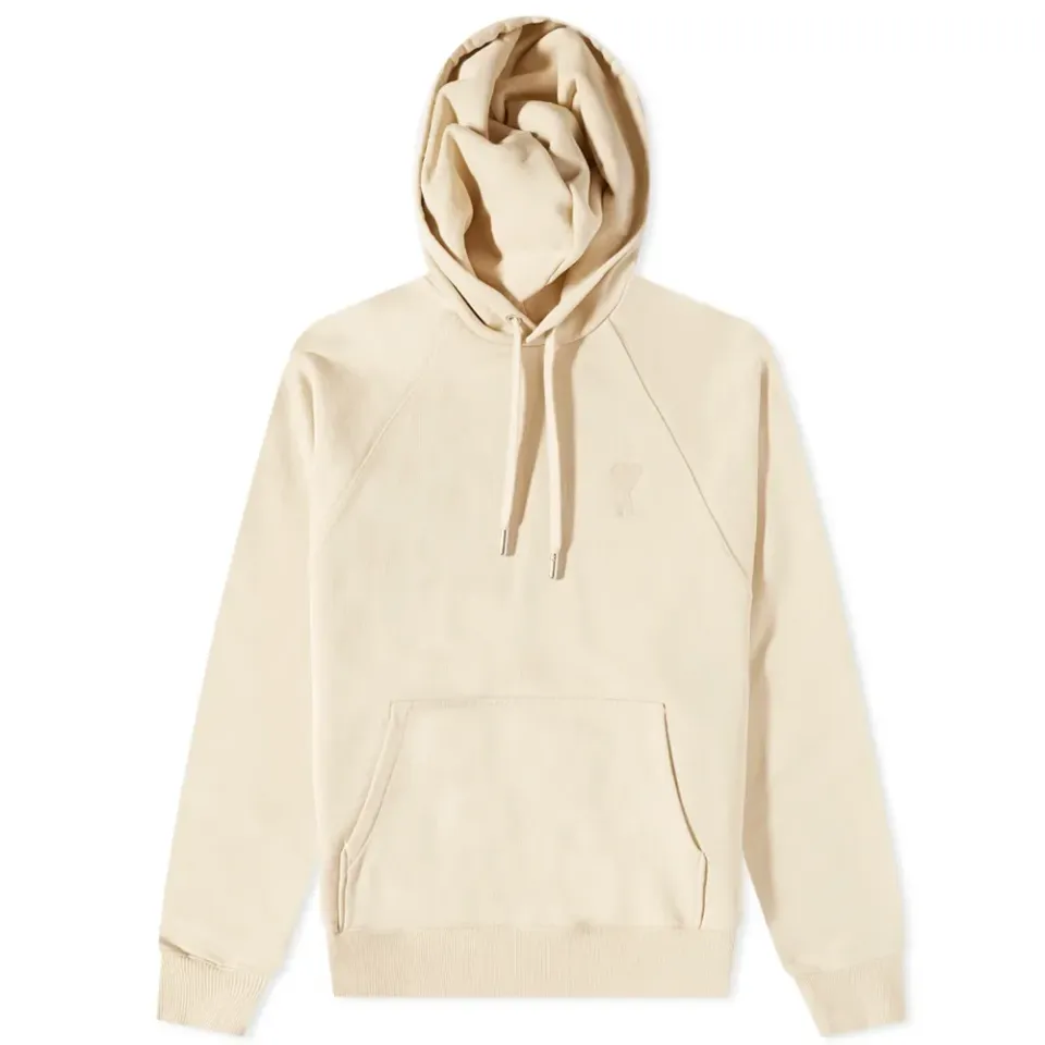 AMI Tonal Small A Heart Popover Hoodie