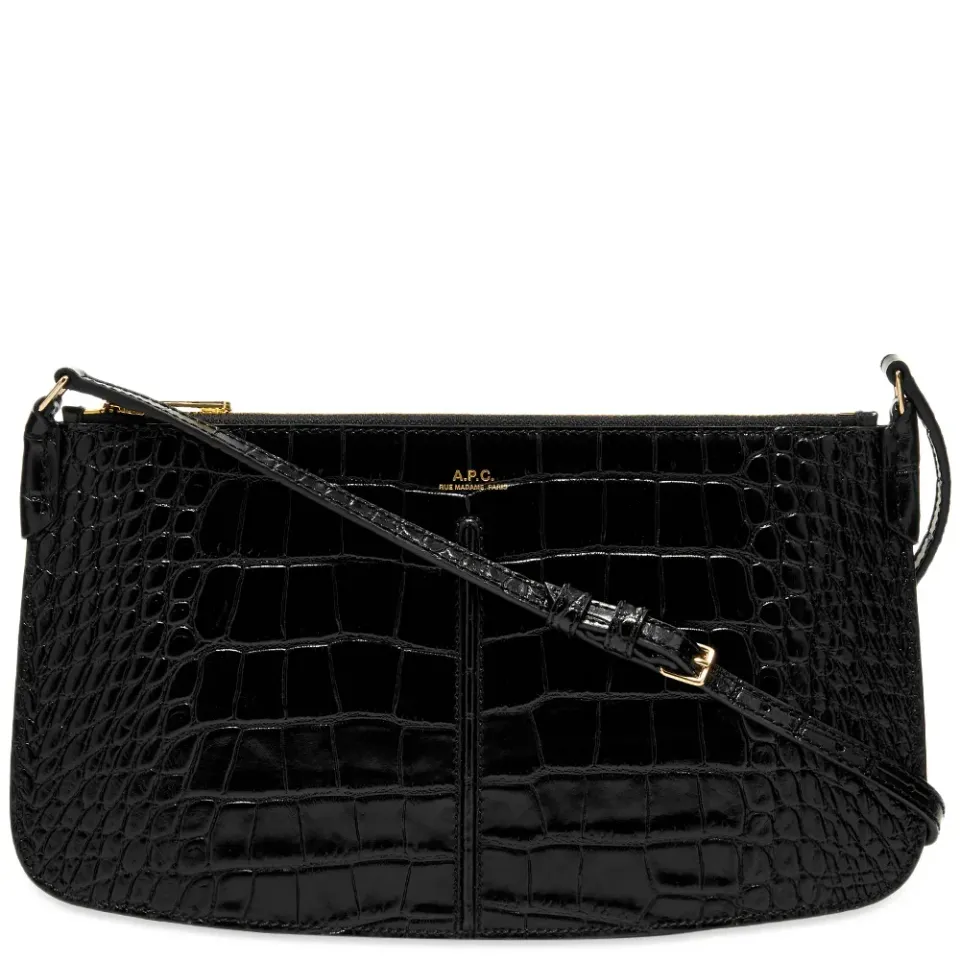 A.P.C. Betty Croc Baguette Bag
