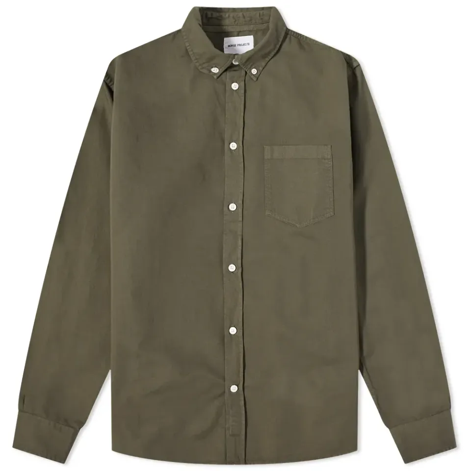 Anton Light Twill Button Down Shirt