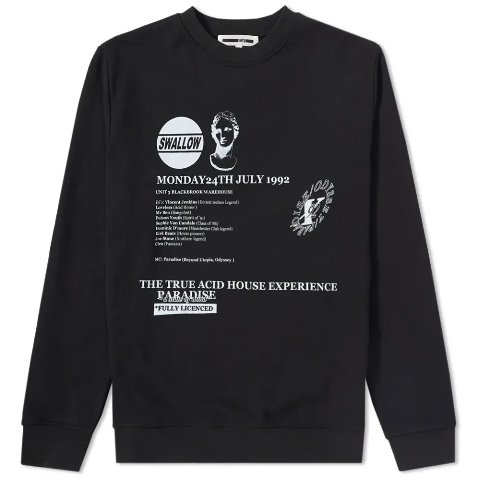 McQ Alexander McQueen Clean Print Crew Sweat