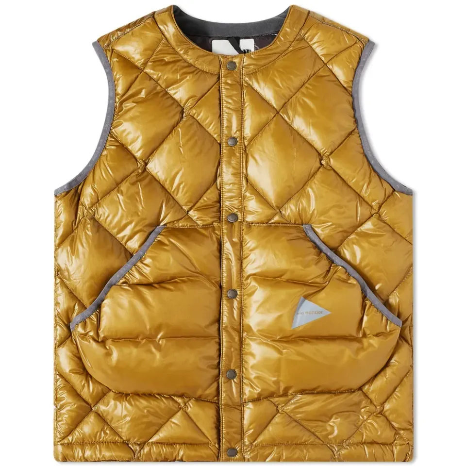 Diamond Stitch Down Vest