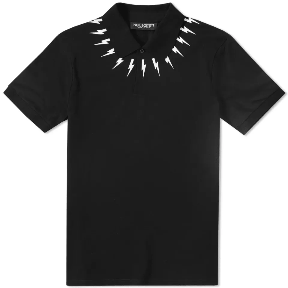Single Fair Isle Bolt Polo