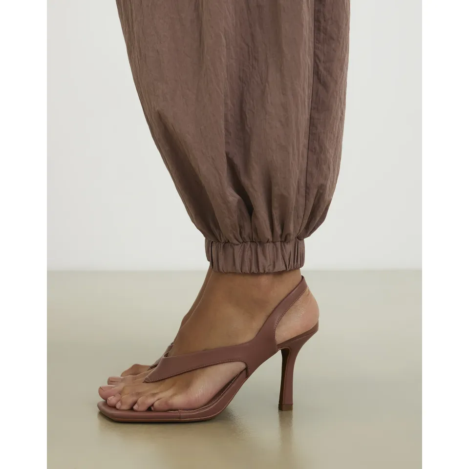 Toe Thong Heeled Sandals