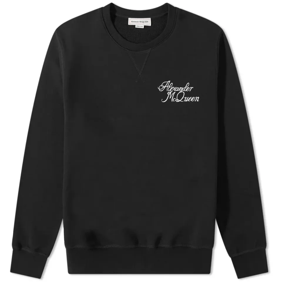 Logo Back Print Crew Sweat