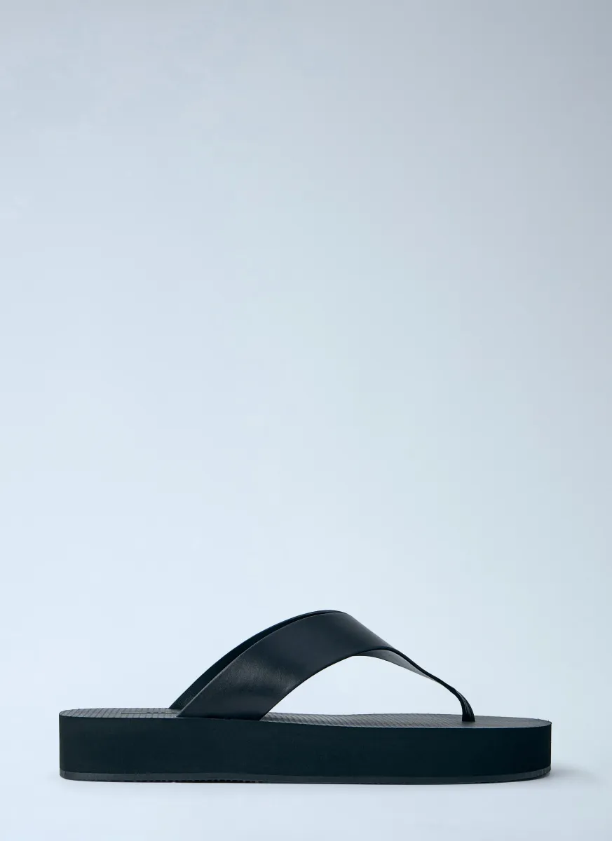 Dune Platform Thong Sandals
