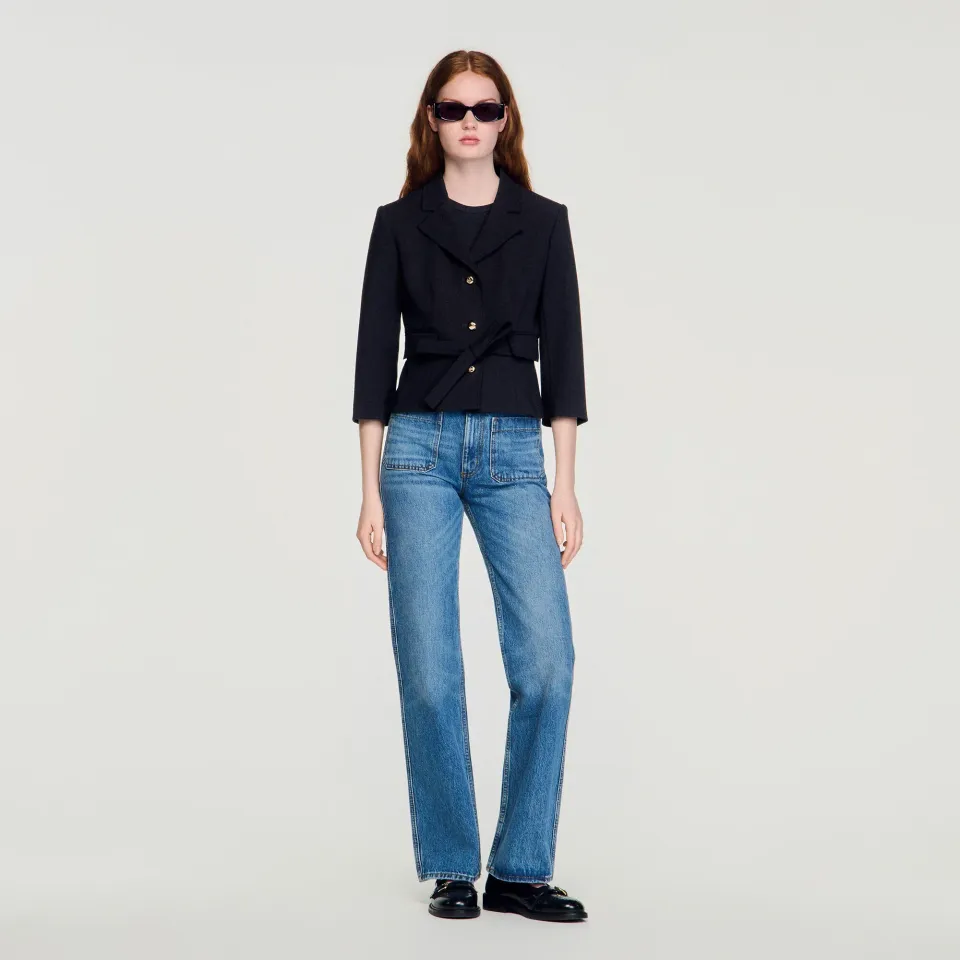 Short tailored jacket