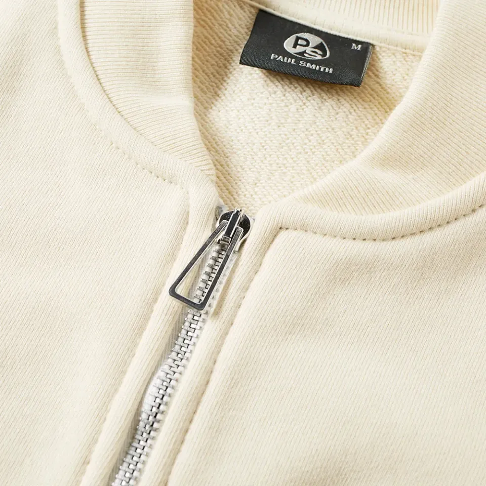 Tape Detail Zip Bomber