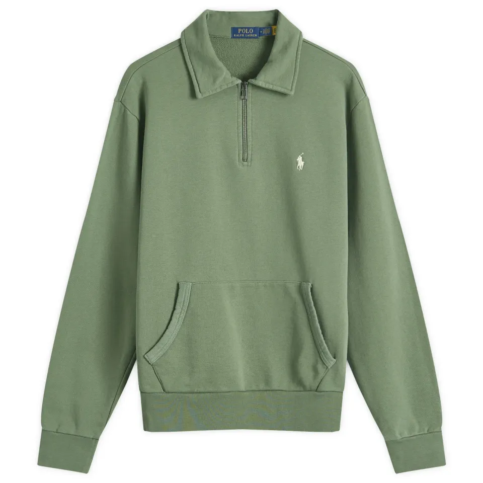 Loopback Fleece Quarter-Zip Sweatshirt
