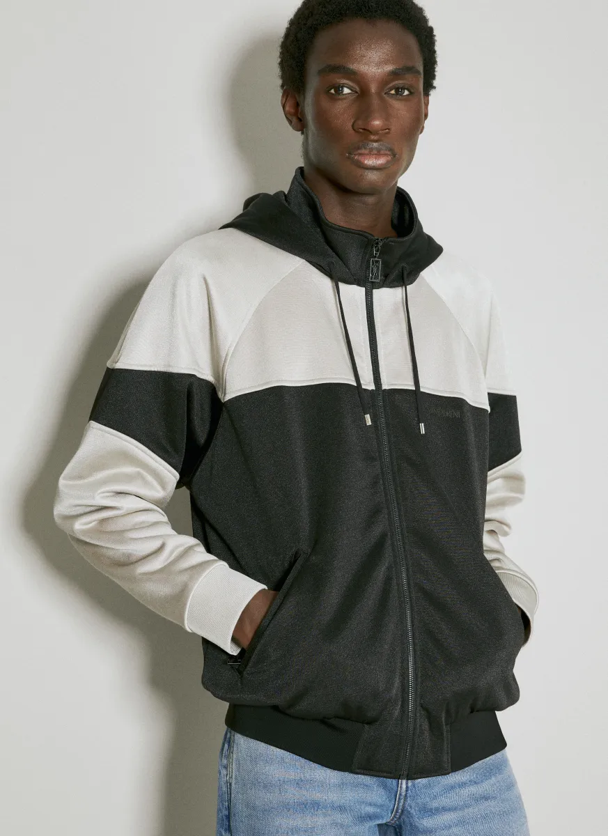 Zip-Up Hooded Sweatshirt