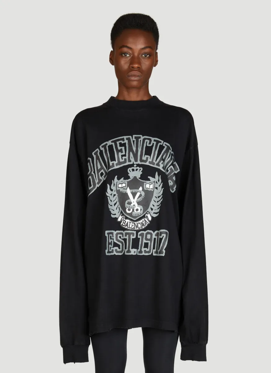 DIY College Long Sleeve T-Shirt