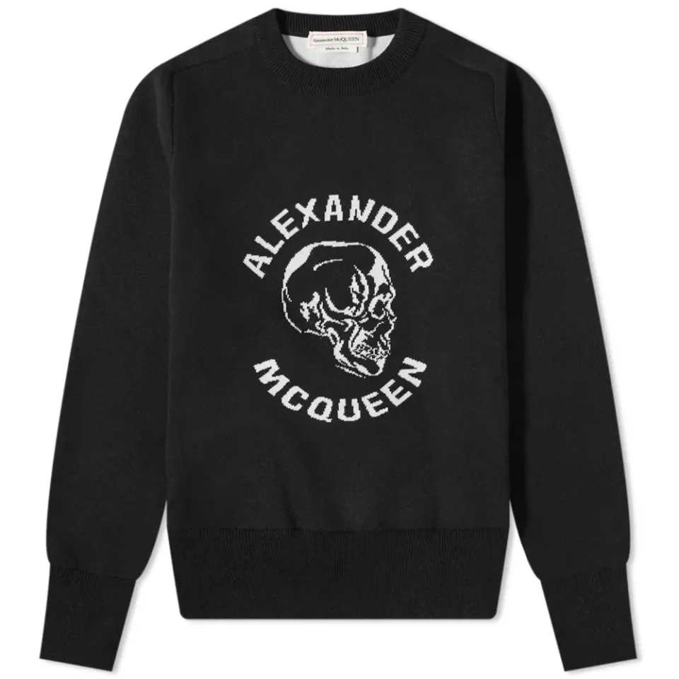 Skull Logo Crew Knit