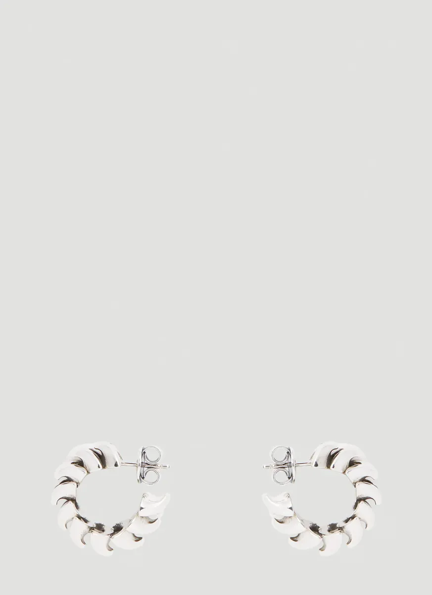 Twisted Hoop Earrings