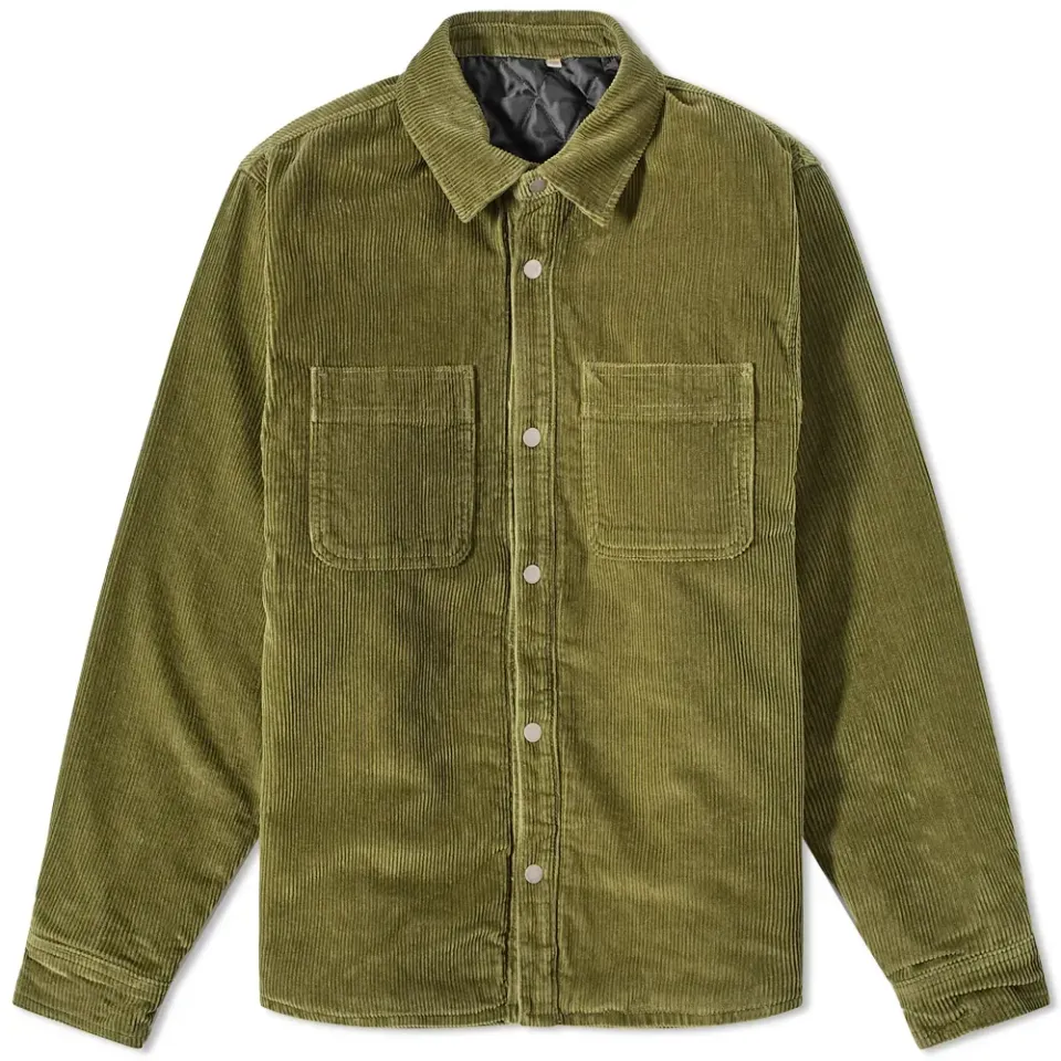 Cord Quilted Overshirt