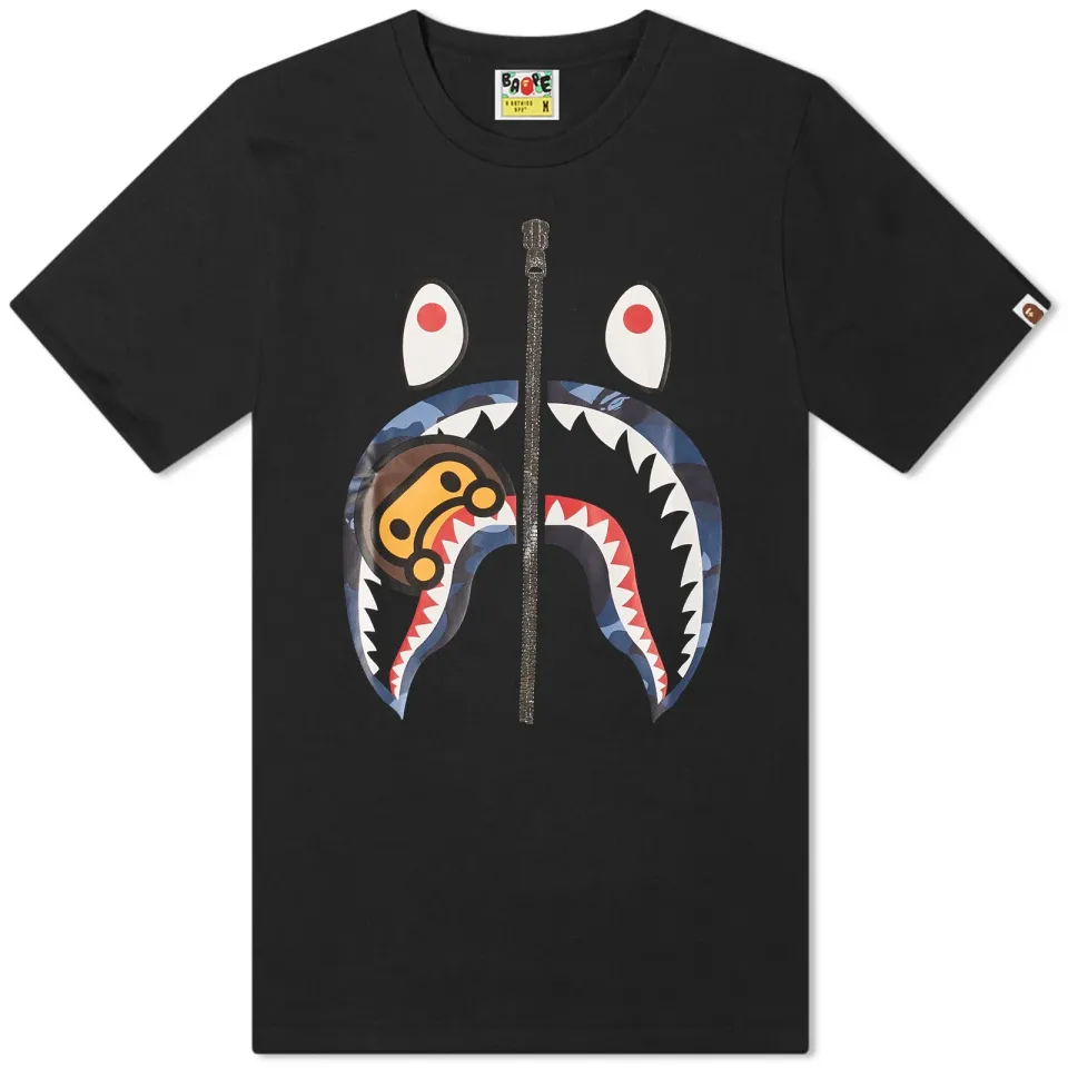 Colour Camo Milo Shark T-Shirt