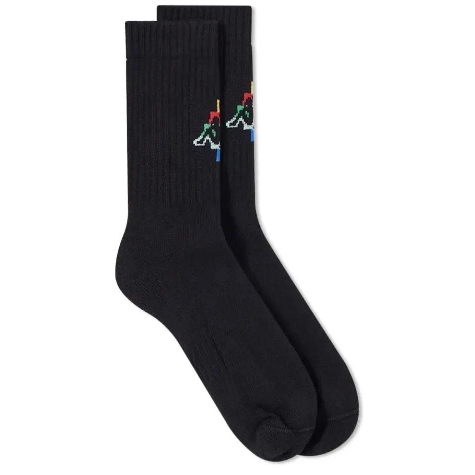 x Kappa Multi Coloured Sock